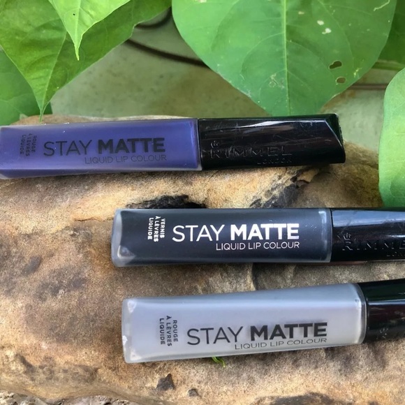 3x Rimmel Stay Matte Liquid Lip Color New Boutique